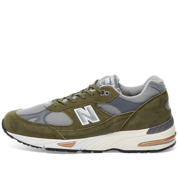 New Balance Men's M991GGT - Made in England (M991GGT) зеленого цвета