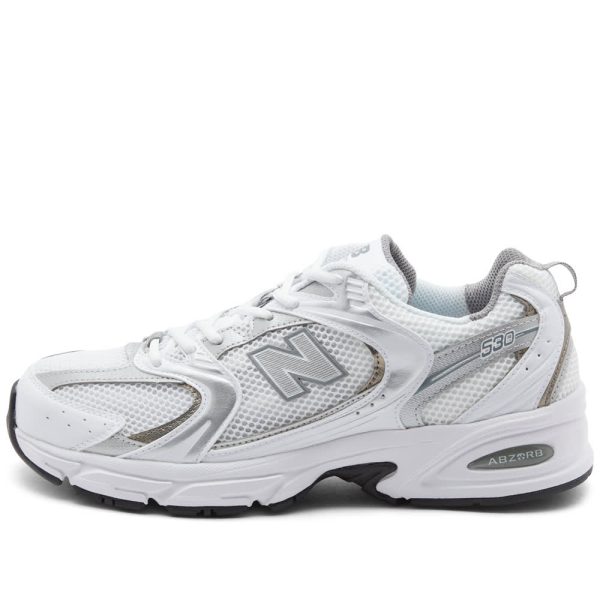 New Balance Men's MR530AD (MR530AD) белого цвета