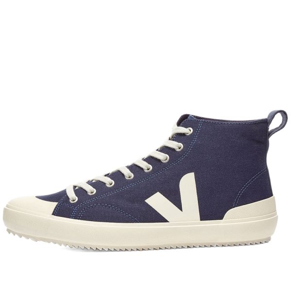 Veja Men's Nova Canvas Hi-Top Top Vegan (NT012361B) синего цвета