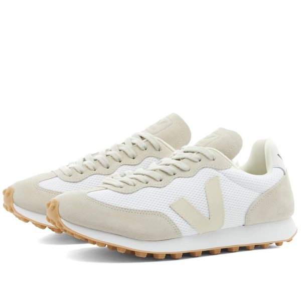 Veja Men's Rio Branco Vintage Runner (RB0102382B) белого цвета