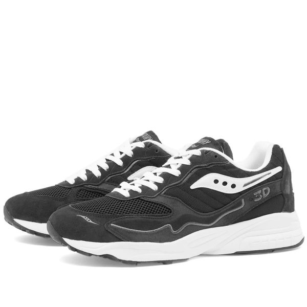 Saucony Men's 3D Grid Hurricane (S70699-2) белого цвета