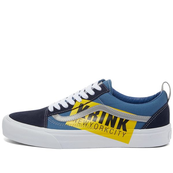 Vans Vault x KRINK UA Old Skool VLT LX (VN0A4BVF1731) белого цвета