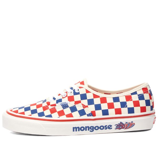 Vans x Mongoose UA Authentic 44 DX (VN0A4BVYRDB) красного цвета