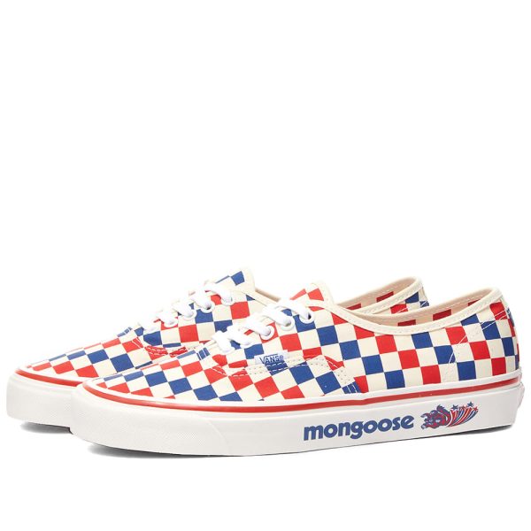 Vans x Mongoose UA Authentic 44 DX (VN0A4BVYRDB) красного цвета