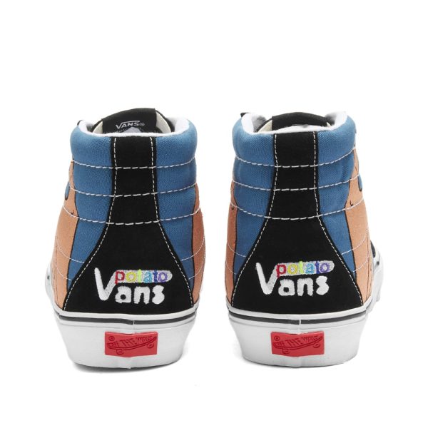 Vans Vault x Imran Potato UA SK8-Hi VR3 LX (VN0A5EE7B7F1) белого цвета