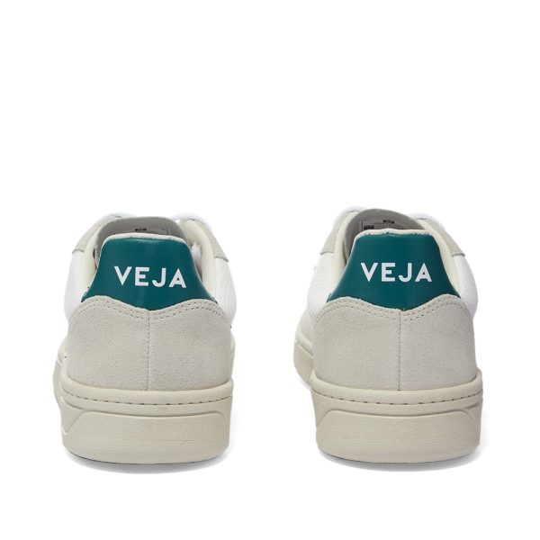 Veja Men's V-10 Basketball Mesh & Suede (VX0102796B) белого цвета