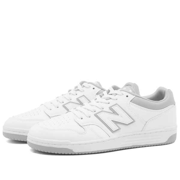 New Balance BB480LGM (BB480LGM) белого цвета