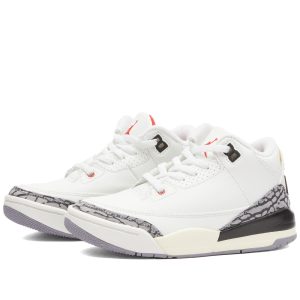 Air Jordan Men's 3 Retro PS (DM0966-100) белого цвета