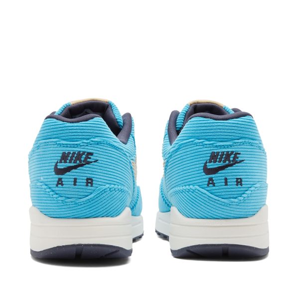Nike Men's Air Max 1 Premium (FB8915-400) голубого цвета
