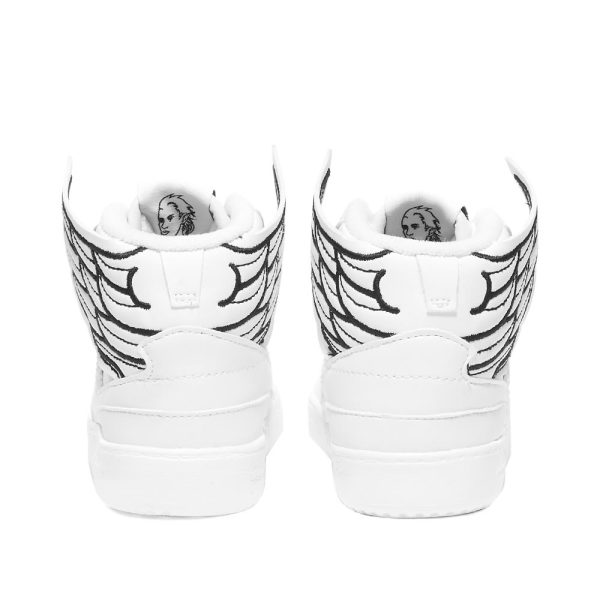 Adidas x Jeremy Scott New Wings Kids (GY1848) белого цвета