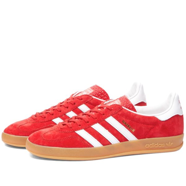 Adidas Men's Gazelle Indoor (H06261) белого цвета