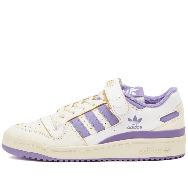 Adidas Women's Forum 84 Low W (HQ4375) белого цвета