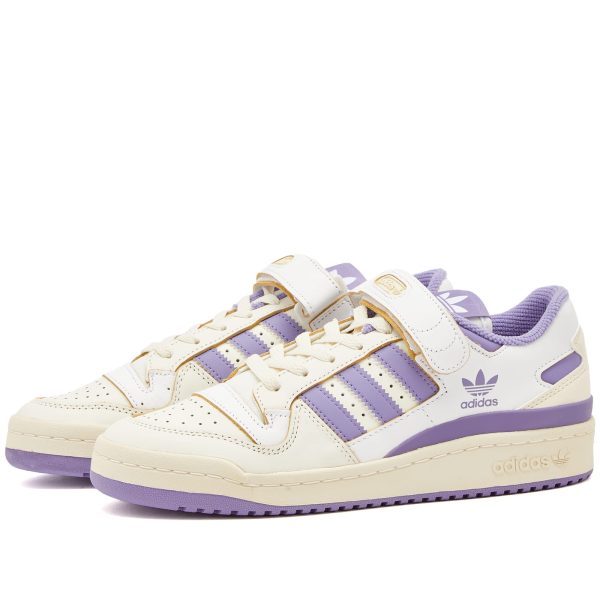 Adidas Women's Forum 84 Low W (HQ4375) белого цвета