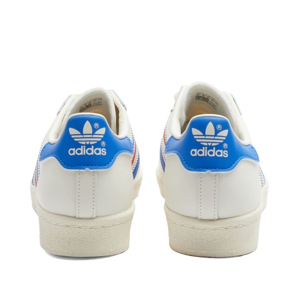 Adidas Men's Superstar 82 (HQ8876) белого цвета