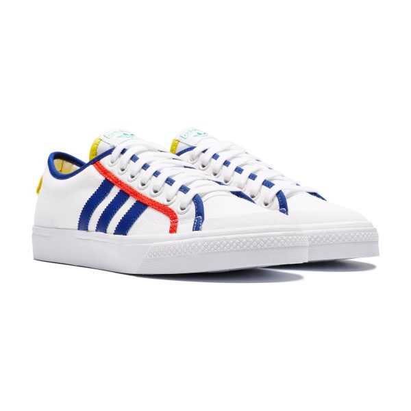 Adidas Nizza (GZ8656) белого цвета