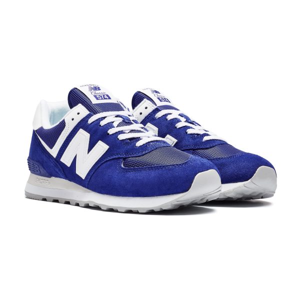 New Balance 574 (NML574PK2) синего цвета