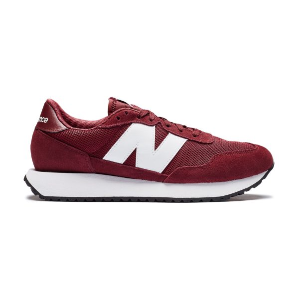 New Balance 237 (NMS237CF) бордового цвета