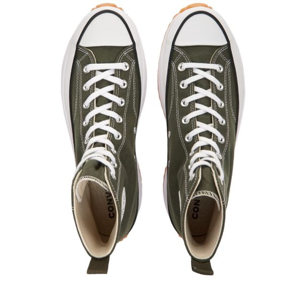 Converse WoRun Star Hi-Topke Hi-Top Recycled (171667CC) белого цвета