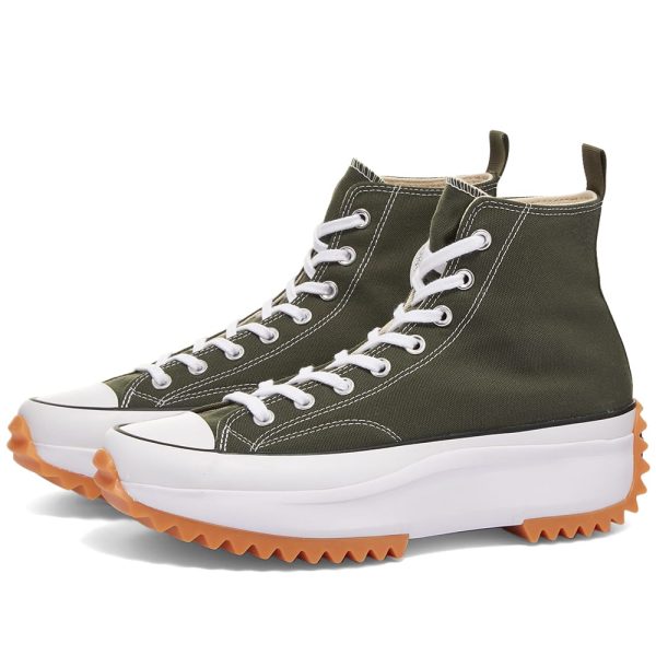 Converse WoRun Star Hi-Topke Hi-Top Recycled (171667CC) белого цвета