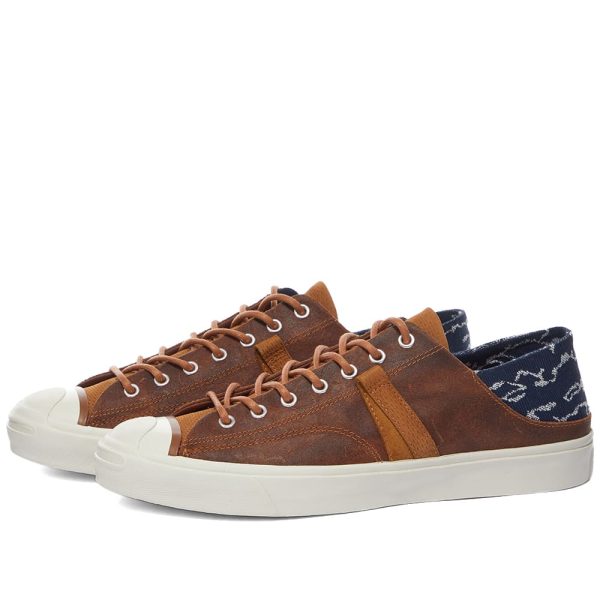 Converse Men's Jack Purcell Vantage Crush Ox (172932CC) синего цвета