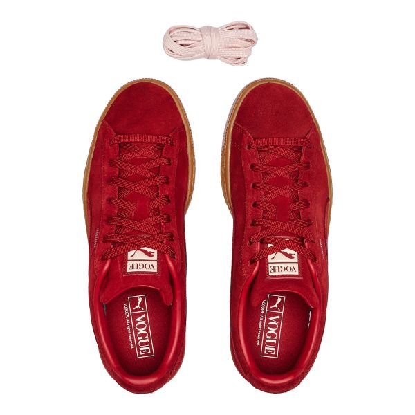 Puma Suede Classics Vogue (38768701) бордового цвета