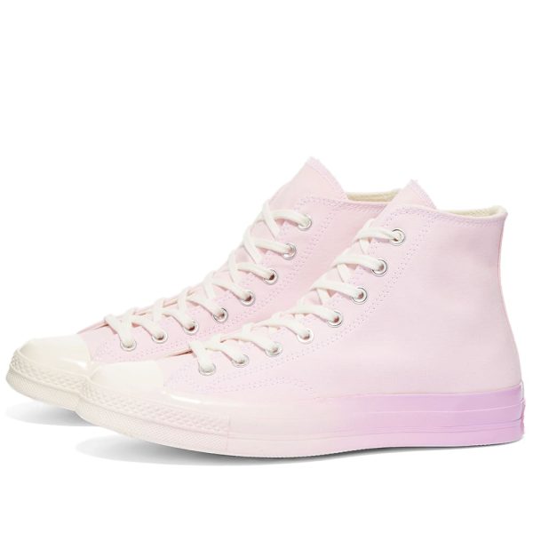 Converse WoChuck Taylor 1970s Hi-Top Gradient Heat (A00533CC) розового цвета