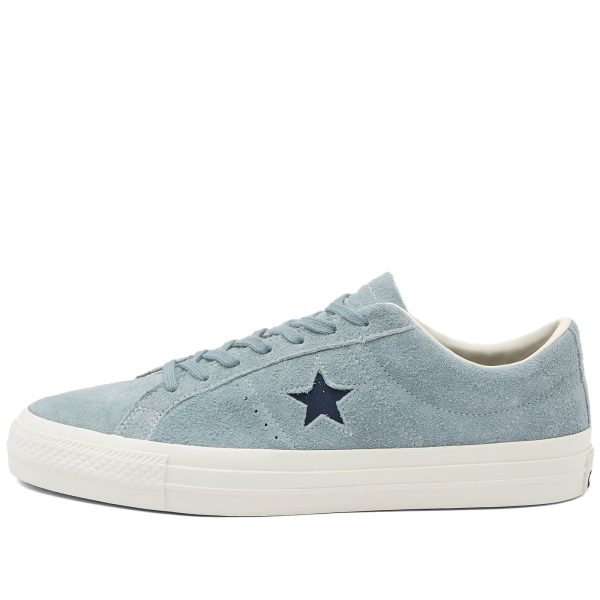 Converse One Star Pro Vintage Suede (A04157CC) синего цвета