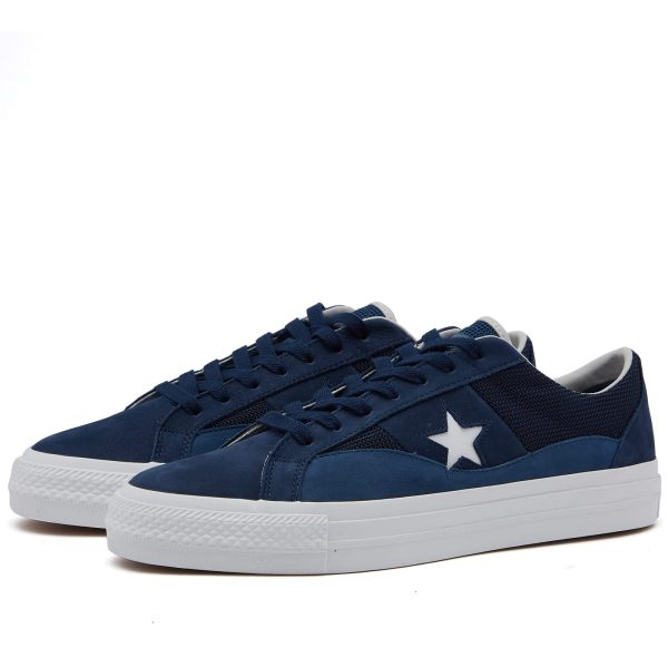 Converse x Alltimers One Star Pro (A05337CC) синего цвета