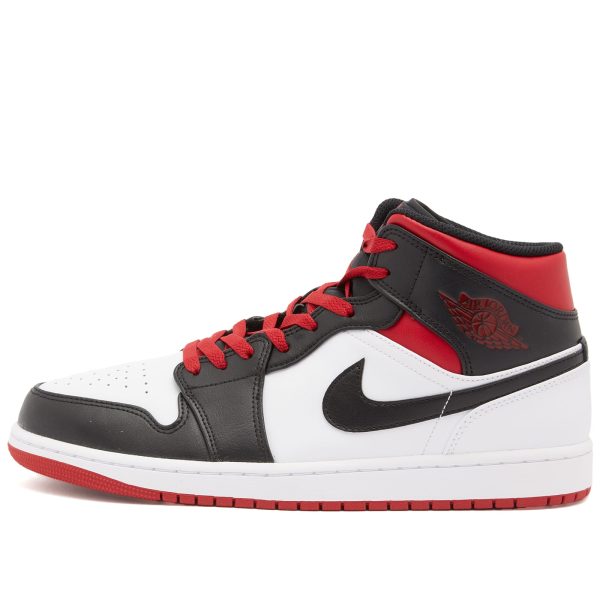 Air Jordan Men's 1 Mid (DQ8426-106) белого цвета