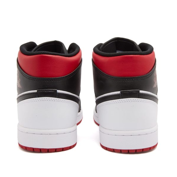 Air Jordan Men's 1 Mid (DQ8426-106) белого цвета