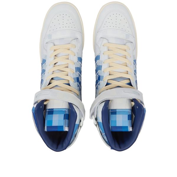 Adidas Men's Forum 84 Hi-Top Closer Look (ID7440) белого цвета