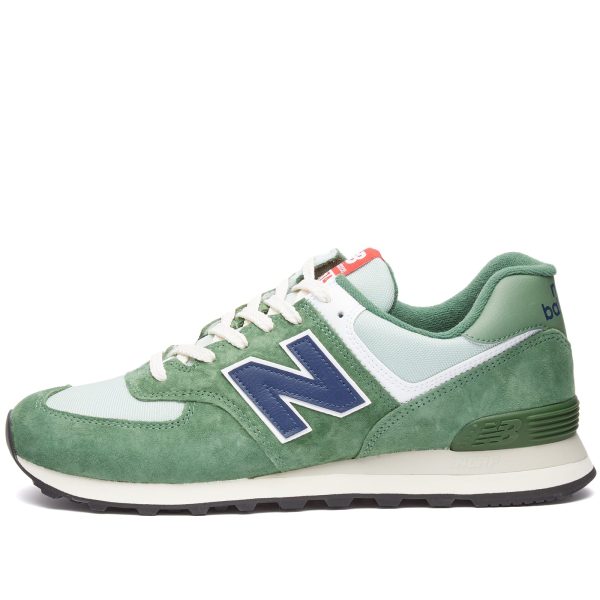 New Balance U574HGB (U574HGB) зеленого цвета