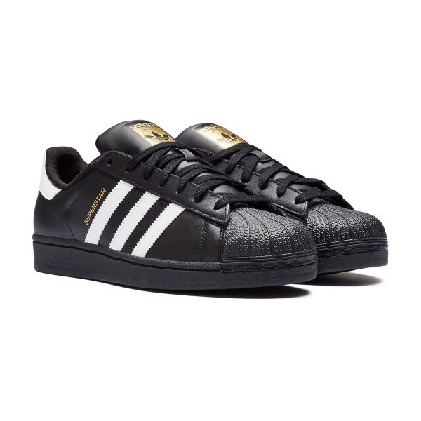 Adidas Superstar Foundation (B27140) черного цвета
