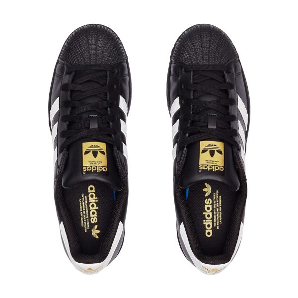 Adidas Superstar Foundation (B27140) черного цвета