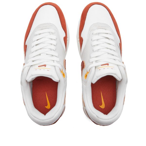 Nike Air Max 1 LX (FD2370-100) оранжевого цвета