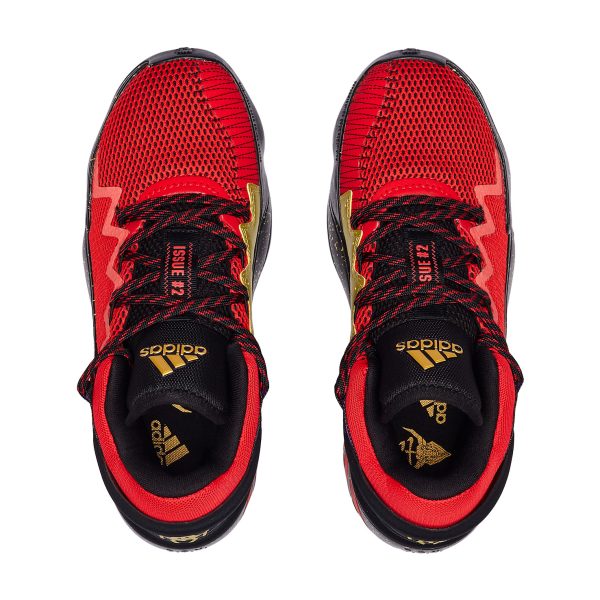 Adidas D.o.n. Issue 2 Gca (FZ1431) красного цвета
