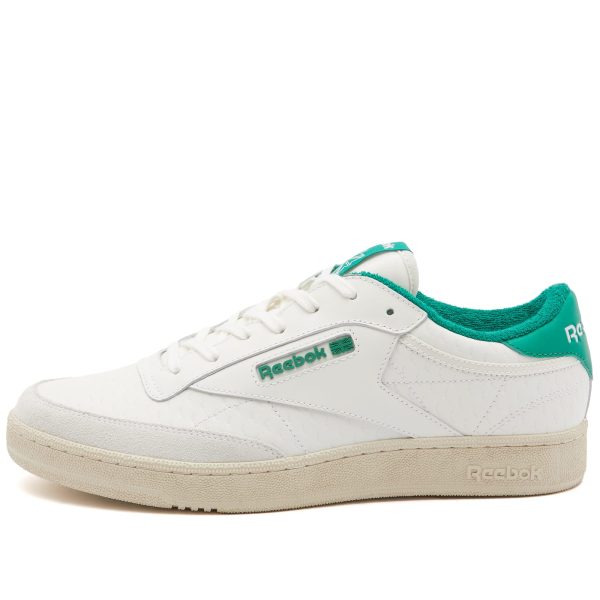 Reebok Club C (RMIA011C99LEA0030155) белого цвета