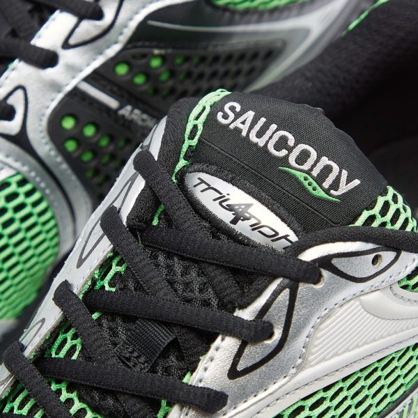 Saucony Pro Grid Triumph 4 OG (S70704-9) зеленого цвета