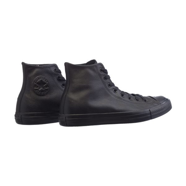 Converse Chuck Taylor All Star Leather (135251C) черного цвета