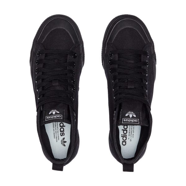 Adidas Nizza Hi (B41651) черного цвета