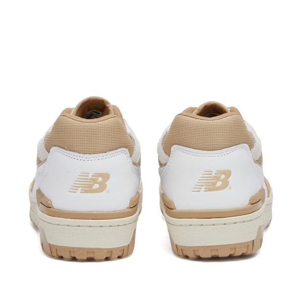 New Balance BB550NEC (BB550NEC) белого цвета