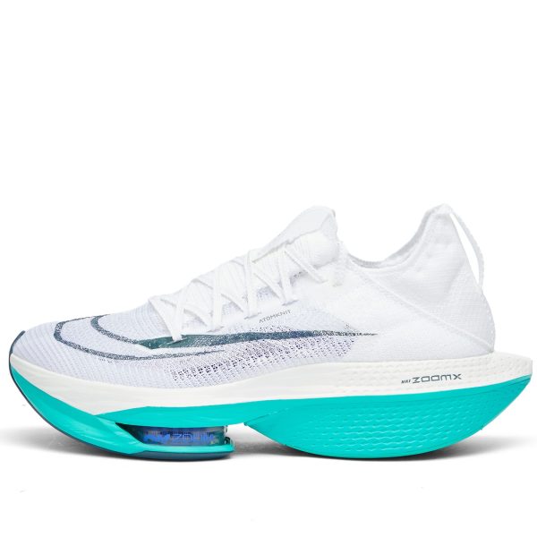 Nike Running Nike Air Zoom Alphafly NEXT% 2 (DN3555-100) белого цвета