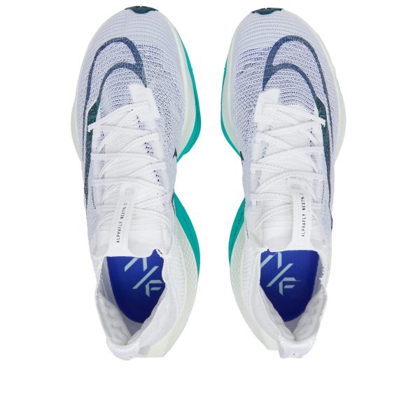 Nike Running Nike Air Zoom Alphafly NEXT% 2 (DN3555-100) белого цвета