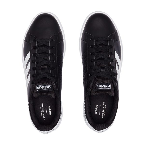 Adidas Grand Court Base (FX9294) черного цвета