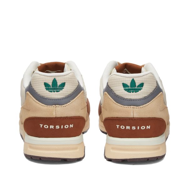 Adidas Torsion Super (IF2870) коричневого цвета