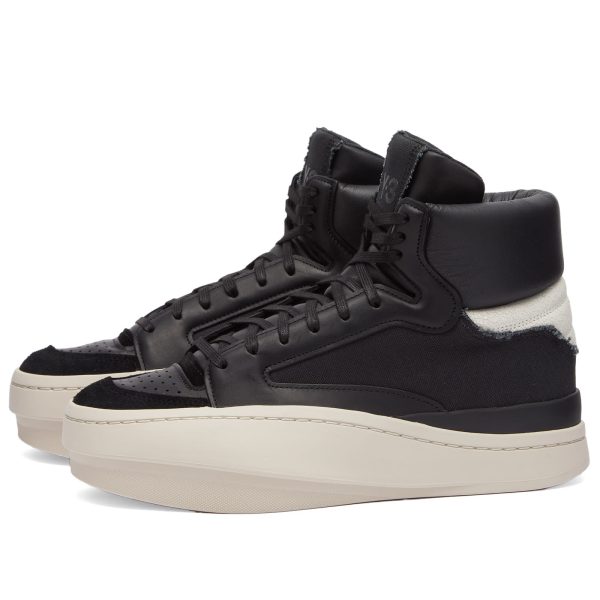 Y-3 Lux Bball High (IF7788) белого цвета