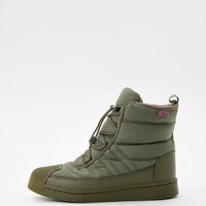 Ботинки adidas Originals Superstar Boot J (IG2561) зеленого цвета