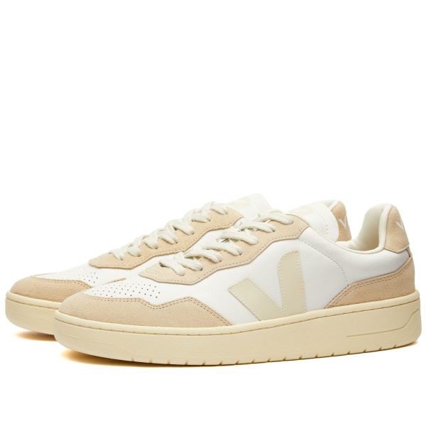 Veja V-90 Organic Leather (VD2003377B) белого цвета