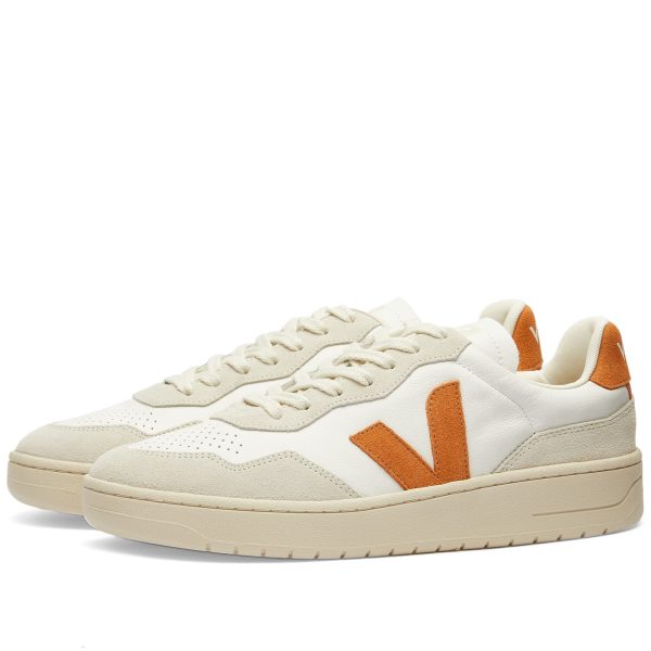 Veja V-90 Organic Leather (VD2003389B) белого цвета