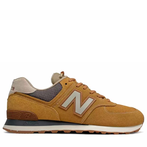 New Balance 574 (ML574SOI/D40EU) коричневого цвета